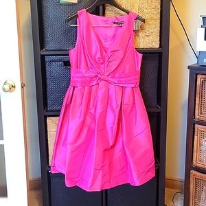 Banana Republic pink silk dress